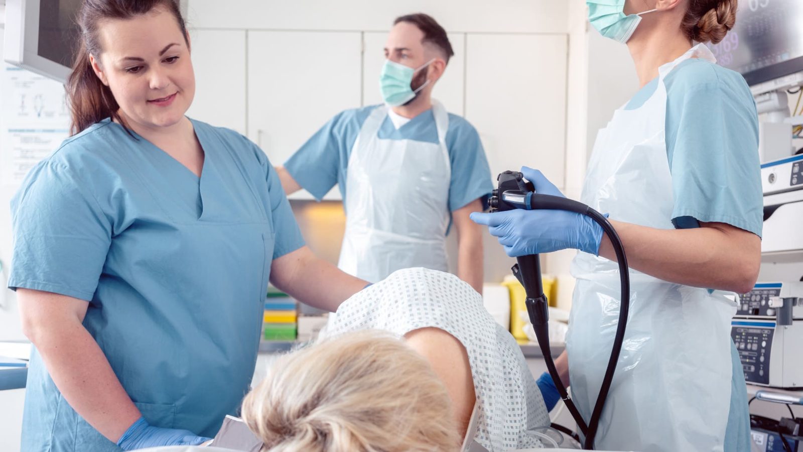 Procedimiento de endoscopia